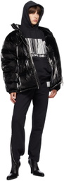 VTMNTS Black Puffer Down Jacket