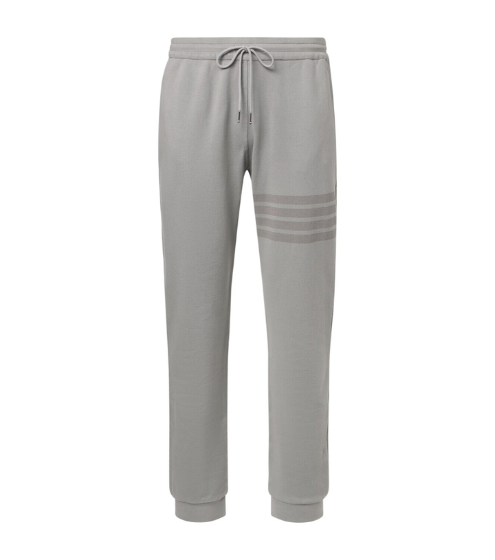Photo: Thom Browne 4-Bar cotton sweatpants