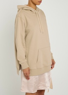 3.1 Phillip Lim Detachable-sweatshirt Cotton and Satin Mini Dress Beige