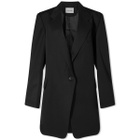 Low Classic Women's Ovesized Wool Blazer Jacket in Black