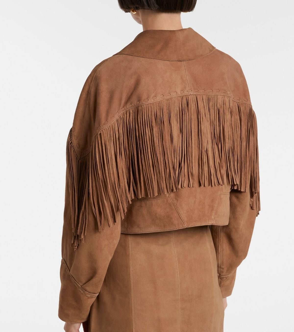 Rixo Darragh suede jacket