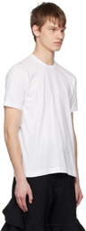 Comme des Garçons Shirt White Crewneck T-Shirt