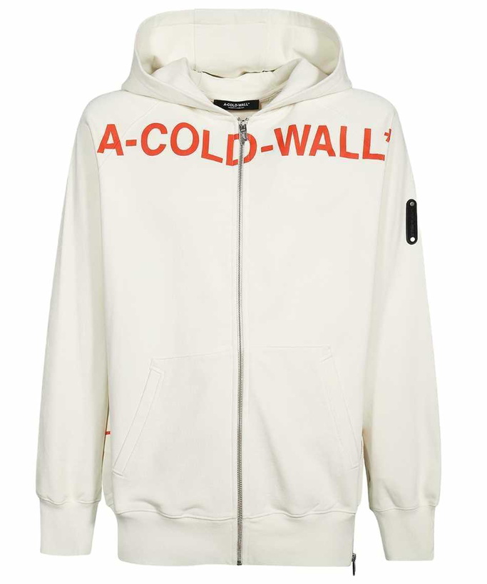 Photo: A-COLD-WALL Full Zip Cotton Hoodie