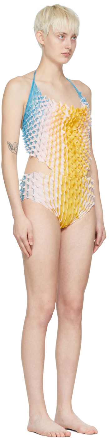 Chet Lo Multicolor Sunrise One-Piece Swimsuit