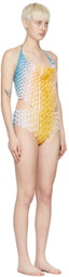 Chet Lo Multicolor Sunrise One-Piece Swimsuit