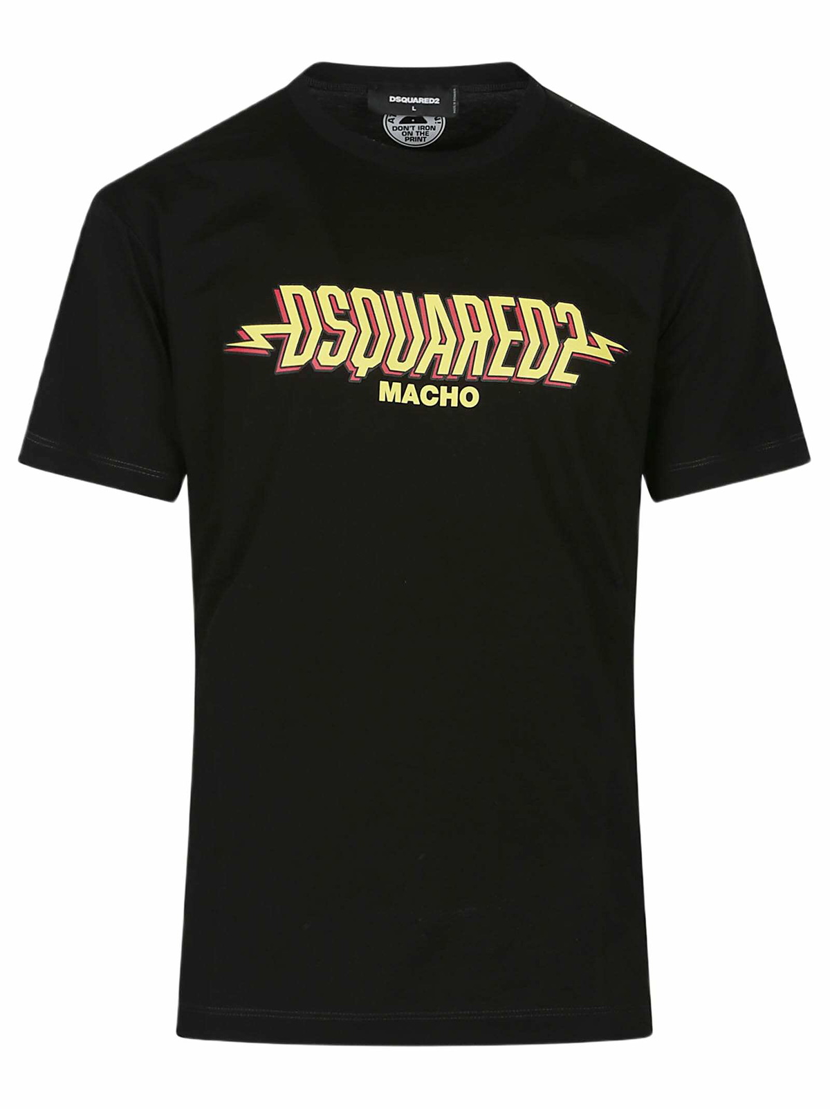 Dsquared2 White Summer Lovers Loose Fit Colourful Logo T