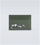 Loewe x Suna Fujita printed leather card holder