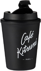 Maison Kitsuné Black 'Café Kitsuné' Tumbler