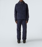 Bogner Corbin belted ribbed-knit ski pants