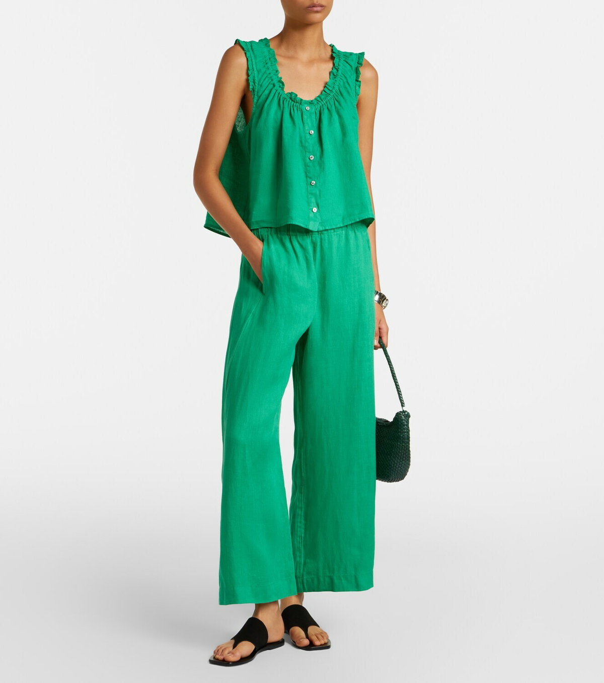 Velvet Tana linen top
