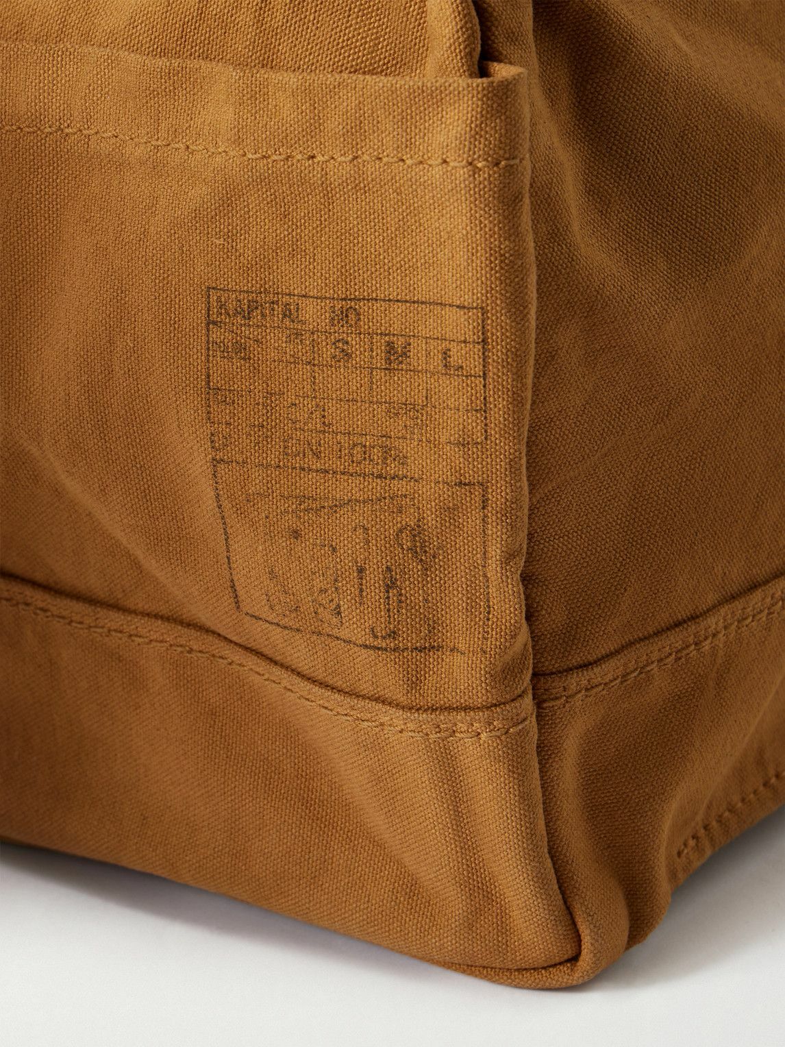 KAPITAL - #6 Cotton-Canvas Tote