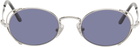 Jean Paul Gaultier Silver 'The 55-3175' Sunglasses