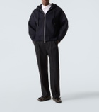 Simone Rocha Embellished wool-blend hoodie
