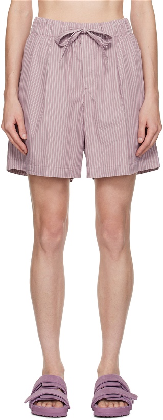 Photo: Tekla Purple Birkenstock Edition Pyjama Shorts
