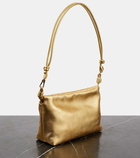 Loewe Flamenco Medium metallic leather tote bag