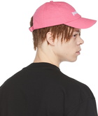 Palm Angels Pink Logo Cap