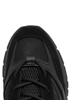 Cleens Essential Runner Evo Panelled Mesh Sneakers Black