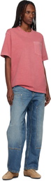 Carhartt Work In Progress Red Torion Pocket T-shirt