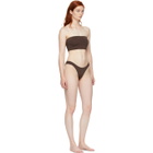 Myraswim Brown Daria Bikini Top