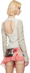 Cormio Gray Elena Cardigan