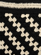 ZIMMERMANN Halliday Hand Crochet Fringed Midi Skirt