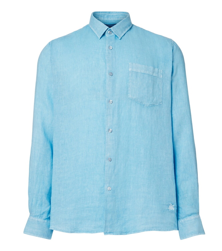 Photo: Vilebrequin Caroubis linen shirt