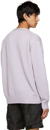 1017 ALYX 9SM Purple Cotton Sweater