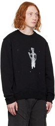 HELIOT EMIL Black Formation Sweatshirt