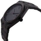 Movado BOLD Quest Quartz Black Dial Mens Watch 3601224