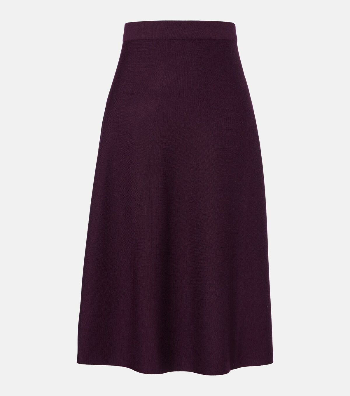 Jardin des Orangers Virgin wool midi skirt