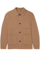 Mr P. - Double-Faced Splitable Wool-Blend Chore Jacket - Neutrals