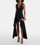 Roger Vivier Embellished satin clutch