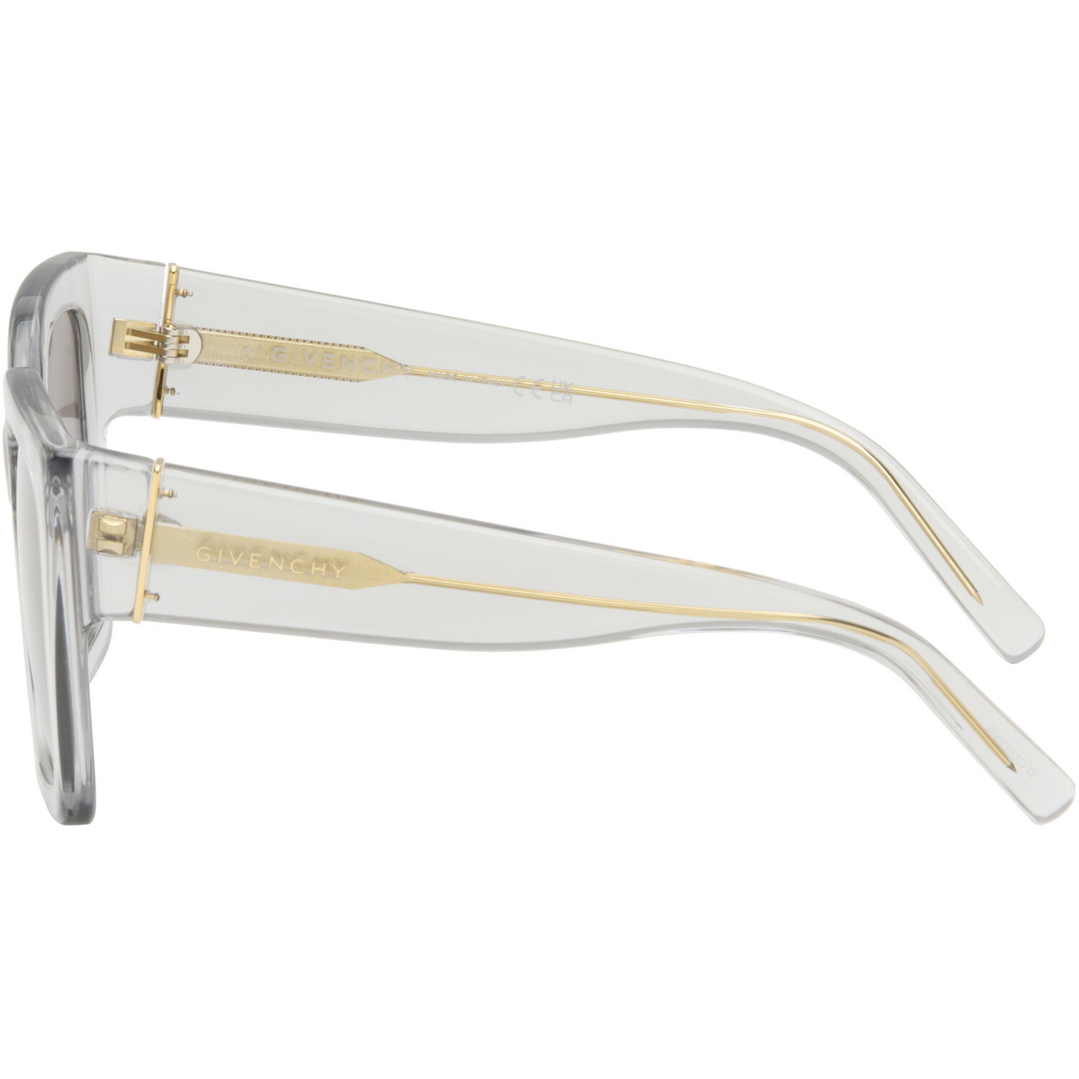 Givenchy Transparent 'GIVENCHY Bold' Sunglasses