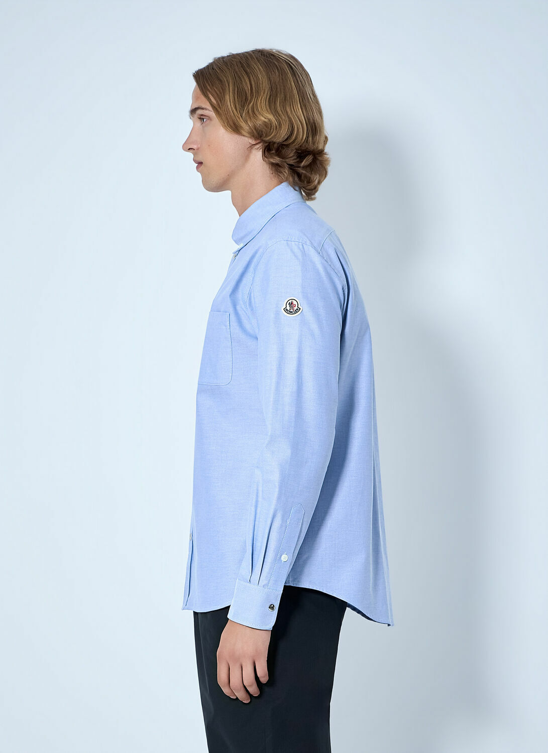 Moncler Button-Down Cotton Shirt