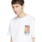 Kenzo White Jungle Tiger Memento T-Shirt