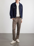 SEASE - Mindset Straight-Leg Cotton-Blend Corduroy Trousers - Brown