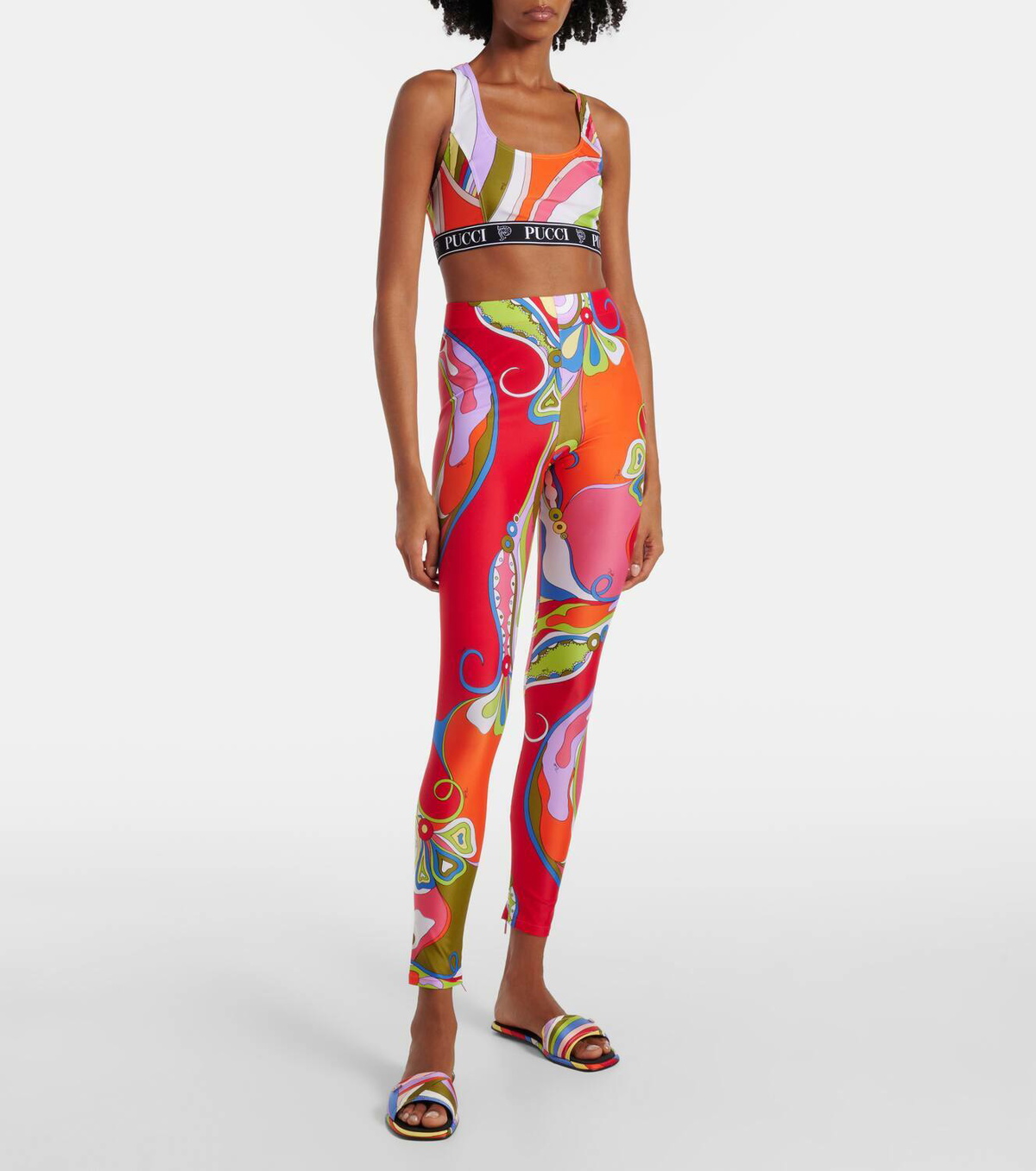 Pucci Iride sports bra