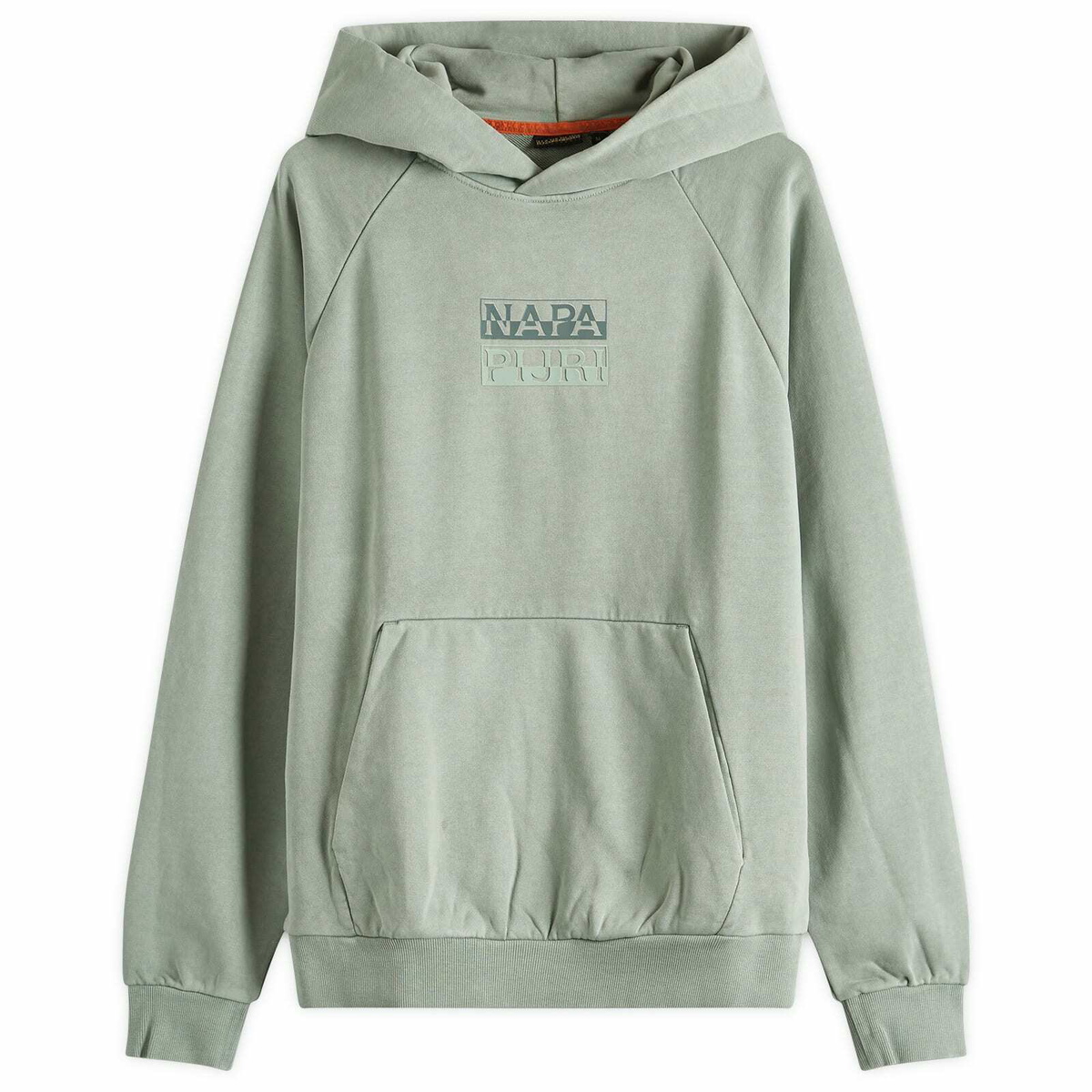 Napapijri Men's x Obey Hoodie in Beige Bistre Napapijri
