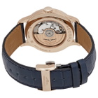 Longines Record Automatic Chronometer 18kt Rose Gold Blue Dial Watch L2.820.8.92.2