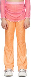 Poster Girl SSENSE Exclusive Kids Orange & Pink Elenora Trousers