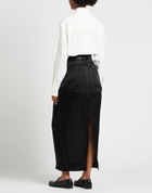 Khaite Womens Maxi skirt in Black