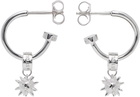 Stolen Girlfriends Club Silver Protector Sleeper Earrings