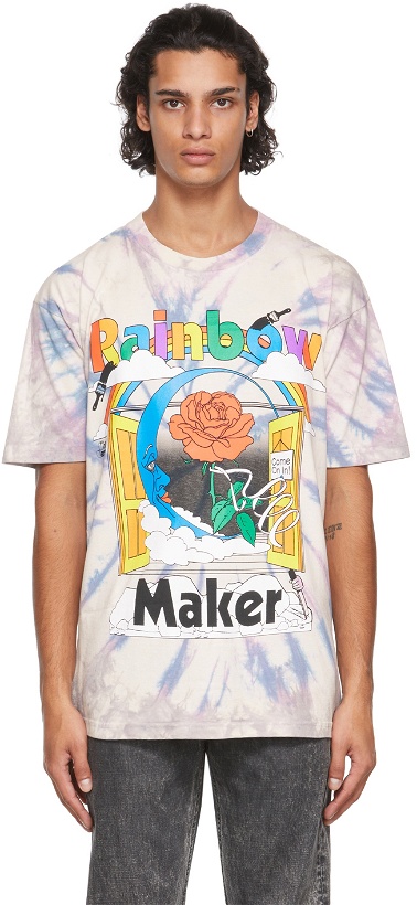 Photo: Online Ceramics Beige Tie-Dye 'Rainbow Maker' T-Shirt