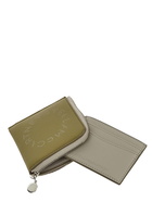 Stella Mccartney Logo Zip Card Holder