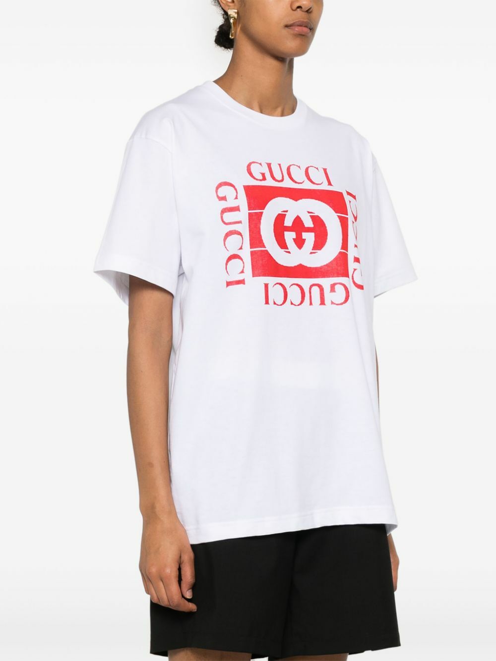 Gucci Printed Cotton T-Shirt