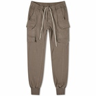 Rick Owens DRKSHDW Women's Mastodon Cut Combat Sweat Pants in Dust