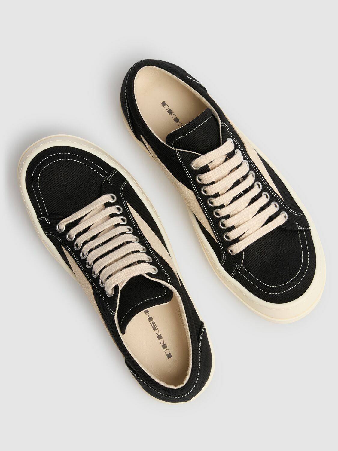 RICK OWENS DRKSHDW Vintage Canvas Sneakers Rick Owens Drkshdw