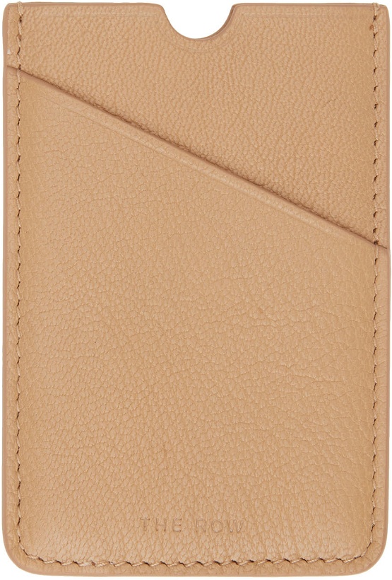 Photo: The Row Beige Classic Card Holder