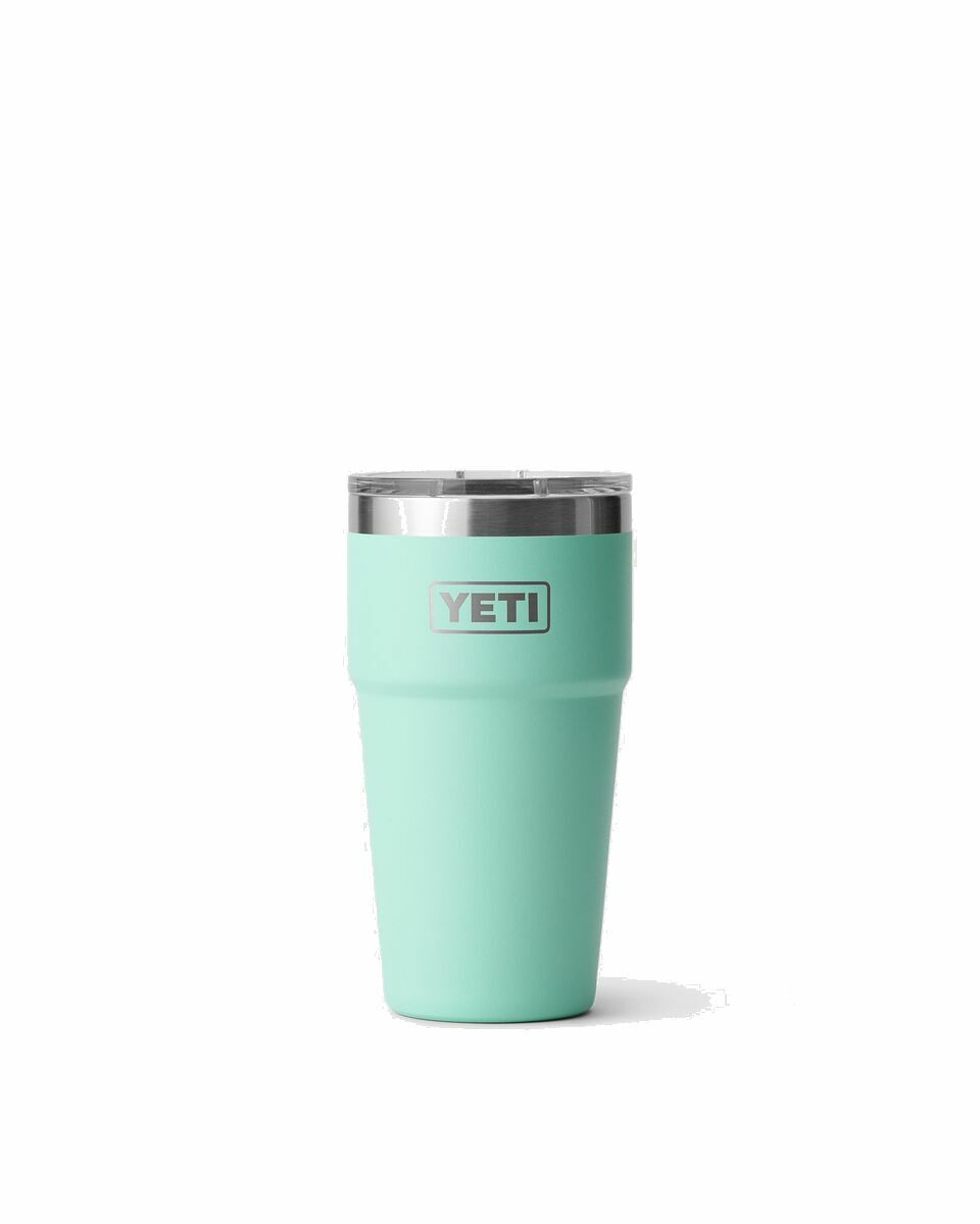 Photo: Yeti Single 16 Oz Stackable Cup Green - Mens - Tableware