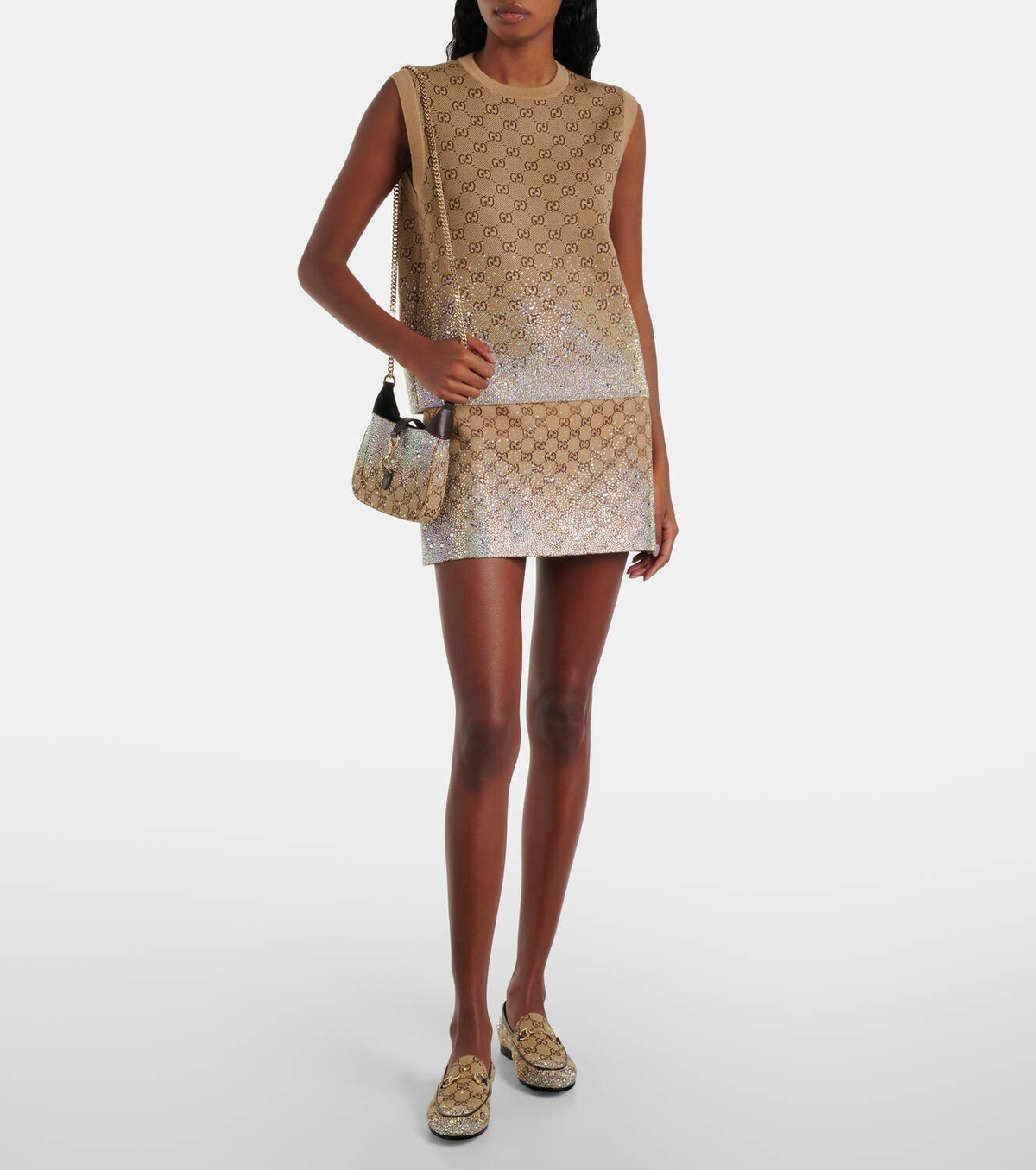 【送料&関税込】Gucci Ivory Silk Sweater Gucci Ivory Silk Sweater | italist